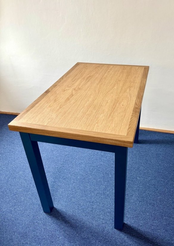Jídelní stůl Classic Cube - Odstín: M436 Royal, Rozměry: 140 x 90 x 78