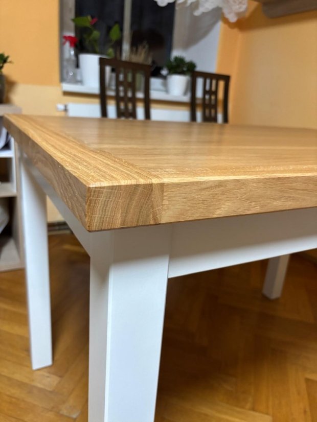 Jídelní stůl Classic Cube - Odstín: M436 Royal, Rozměry: 140 x 90 x 78