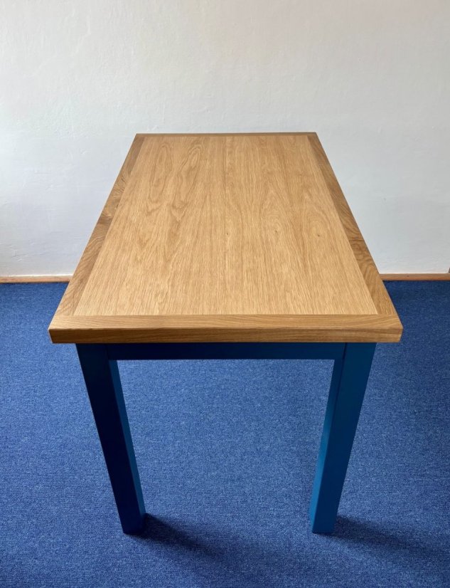 Jídelní stůl Classic Cube - Odstín: M436 Royal, Rozměry: 140 x 90 x 78