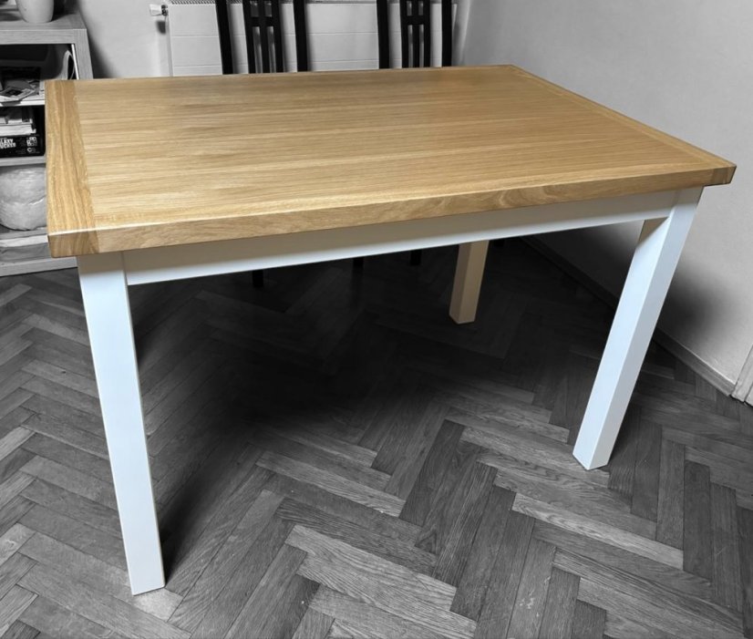 Jídelní stůl Classic Cube - Odstín: M436 Royal, Rozměry: 140 x 90 x 78